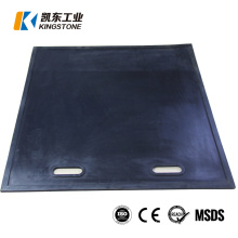 Factory Price Interwoven Fibers Reinforced Warm Heat Pig Feed Saver Wean Rubber Mat